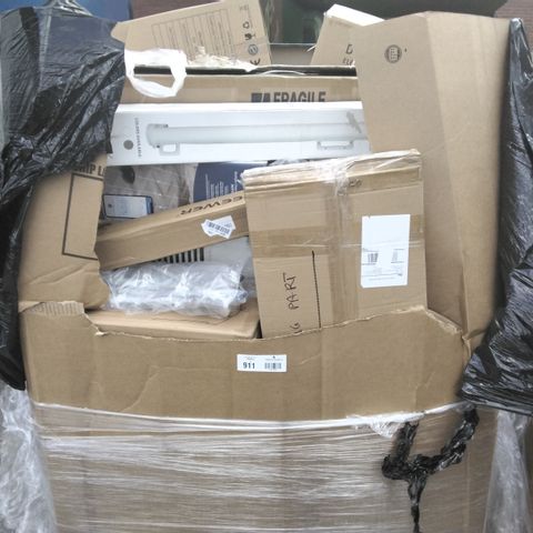 LARGE PALLET OF ASSORTED ITEMS INCLUDING AIR COOLER, CHROME MIXER TAP, DEBOT  U2 PRO ROBOT VACUUM, RETRACTABLE SAFETYGATE, FOOT SPA MASSAGER