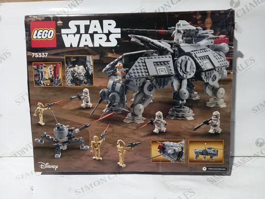 BOXED LEGO STAR WARS 75337 AT-TE WALKER  RRP £124.99