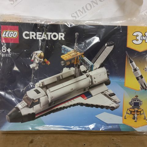 BOXED LEGO 3IN1 SPACE SHUTTLE ADVENTURE
