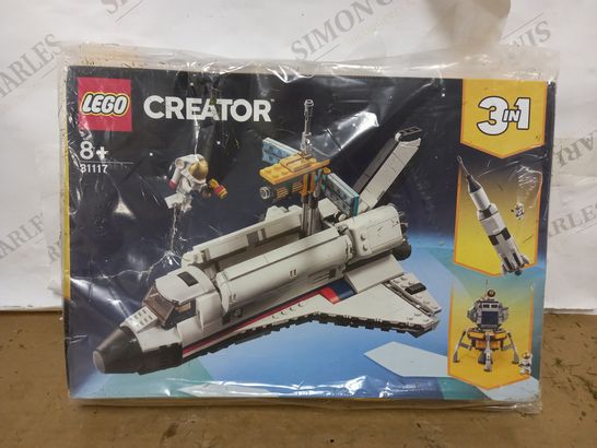 BOXED LEGO 3IN1 SPACE SHUTTLE ADVENTURE RRP £44.99