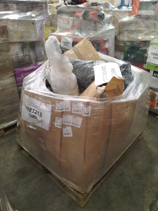 PALLET OF APPROXIMATELY 19 UNPROCESSED RAW RETURN HOUSEHOLD AND ELECTRICAL GOODS TO INCLUDE;