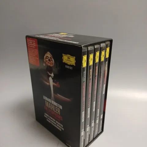BOXED LEONARD BERNSTEIN MAHLER THE SYMPHONIES DVD SET 