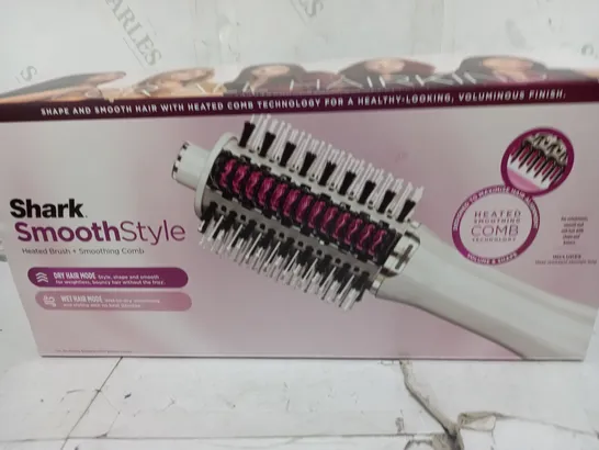 BOXED SHARK SMOOTHSTYLE HOT BRUSH & SMOOTHING COMB