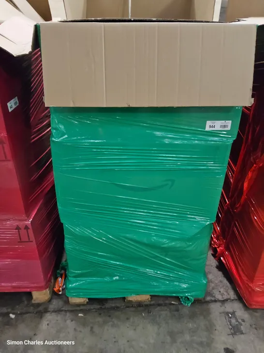 PALLET CONTAINING 6 CASES OF ASSORTED ITEMS, INCLUDING, BOOKS, TABLET CASE, CLOTHING ITEMS, INCLUDING, GOLF CAPS, PUMPS, MATTRESS PROTECTOR, BALLOON PARTY PACK.