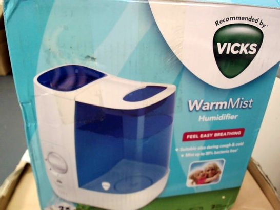 VICKS WARM MIST HUMIDIFIER