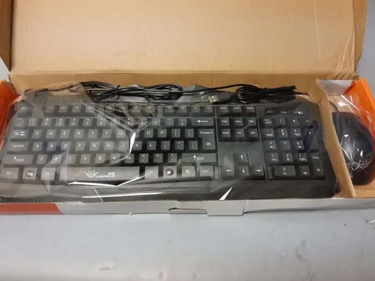 BOXED LAN HEAR WIRED KEYBOARD AND MOUSE COMBO
