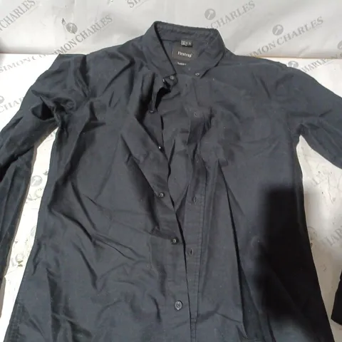 FIRETRAP BASIC BLACK SHIRT - MEDIUM