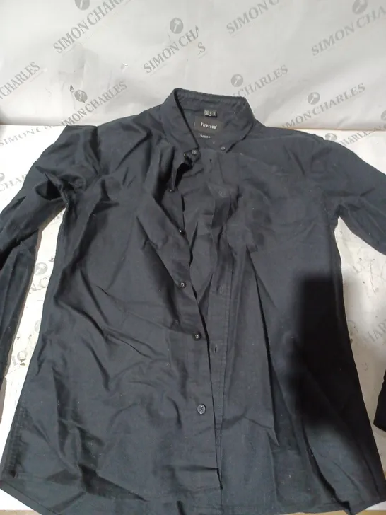 FIRETRAP BASIC BLACK SHIRT - MEDIUM