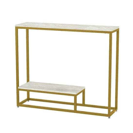 BOXED ADWITA 90cm CONSOLE TABLE (1 BOX)