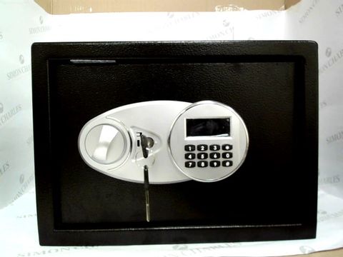 BLACK ELECTRIC COMBINATION AND KEY SAFE 