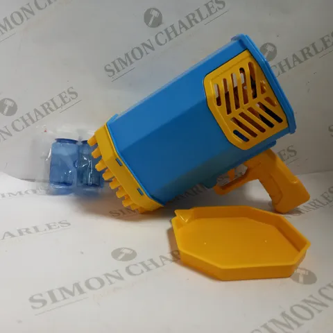 ROCKET BUBBLE GUN IN BLUE & YELLOW 