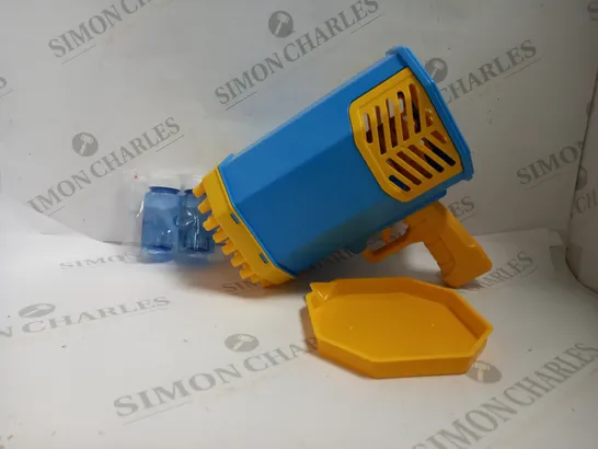 ROCKET BUBBLE GUN IN BLUE & YELLOW 