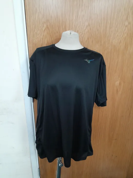 MIZUNO TWO LOOPS 8 TEE IN BLACK SIZE XL