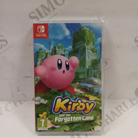 SEALED KIRBY AND THE FORGOTTEN LAND GAME FOR NINTENDO SWITCH 