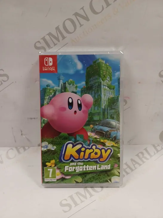 SEALED KIRBY AND THE FORGOTTEN LAND GAME FOR NINTENDO SWITCH 