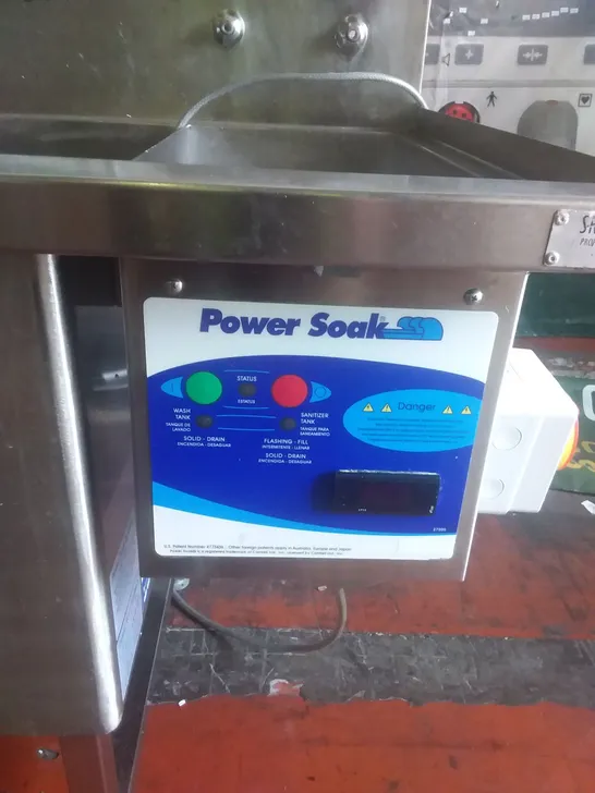 POWER SOAK COMMERCIAL WASHING STATION 