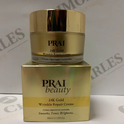 PRAI 24K GOLD WRINKLE REPAIR CREME 50ML