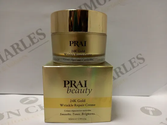 PRAI 24K GOLD WRINKLE REPAIR CREME 50ML