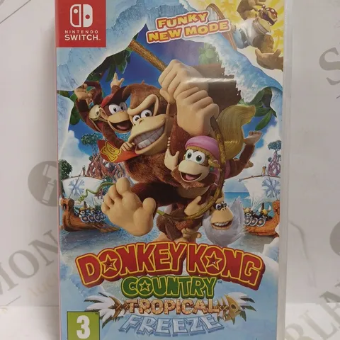 NINTENDO SWITCH DONKEY KONG COUNTRY TROPICAL FREEZE