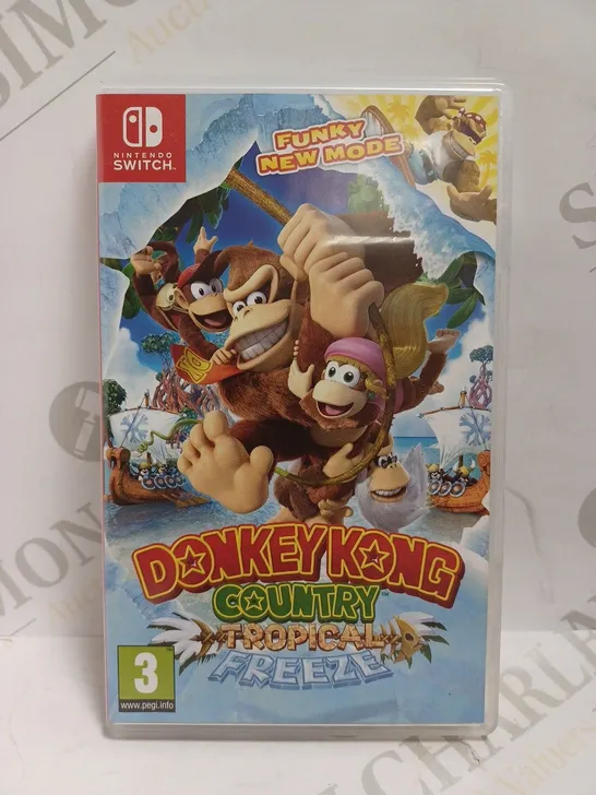 NINTENDO SWITCH DONKEY KONG COUNTRY TROPICAL FREEZE