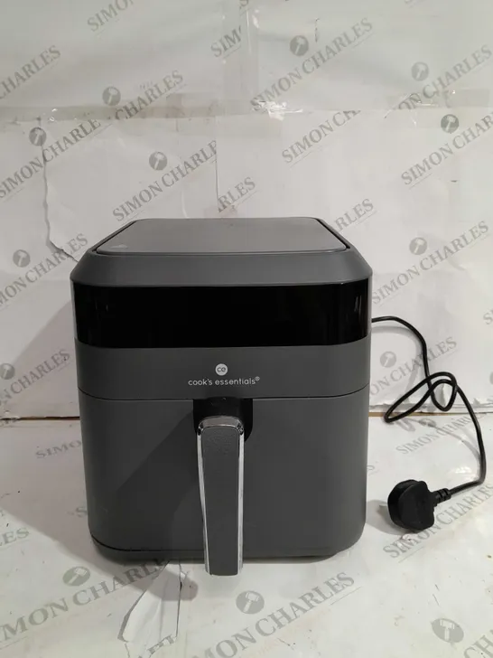 BOXED COOK'S ESSENTIALS 5.8L AIR FRYER IN SLATE GREY