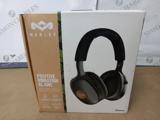 BOXED MARLEY POSITIVE VIBRATION XL ANC BLUETOOTH HEADPHONES