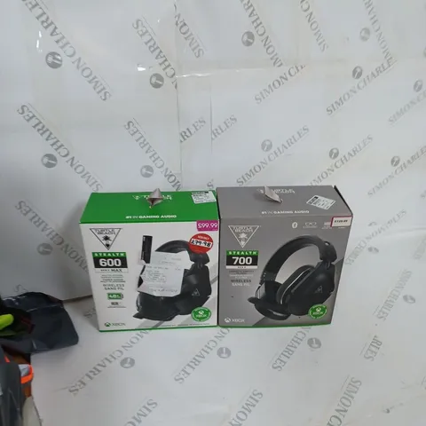 BOX OF 6 ASSORTED TURTLE BEACH GAMING HEADSETS