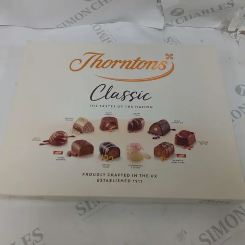APPROXIMATELY NINE THORNTONS CLASSIC SELECTION BOXES 449G
