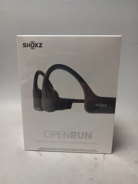 BOXED SHOKZ OPEN RUN BONE CONDUCTION SPORT HEADPHONES