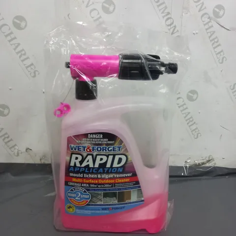 WET & FORGET RAPID 2 LITRE BOTTLE WITH SNIPER NOZZLE