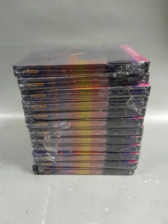 12 X SEALED THE WICKER MAN STEELBOOK EDITION BLU-RAYS (FRENCH EDITION)