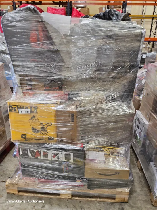 PALLET OF APPROXIMATELY 23 UNPROCESSED RAW RETURN HOUSEHOLD AND ELECTRICAL GOODS TO INCLUDE;