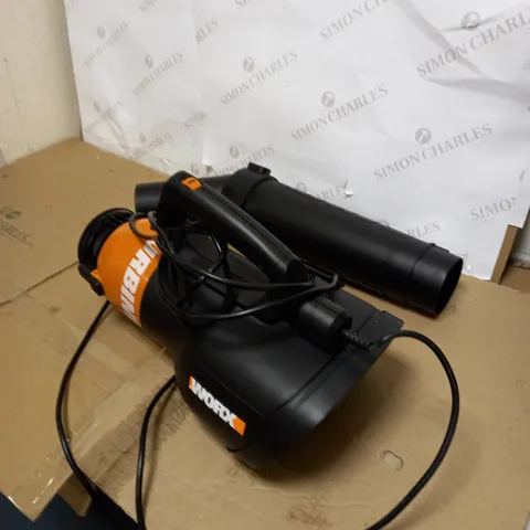 WORX WG518E AIR TURBINE CORDED LEAF BLOWER