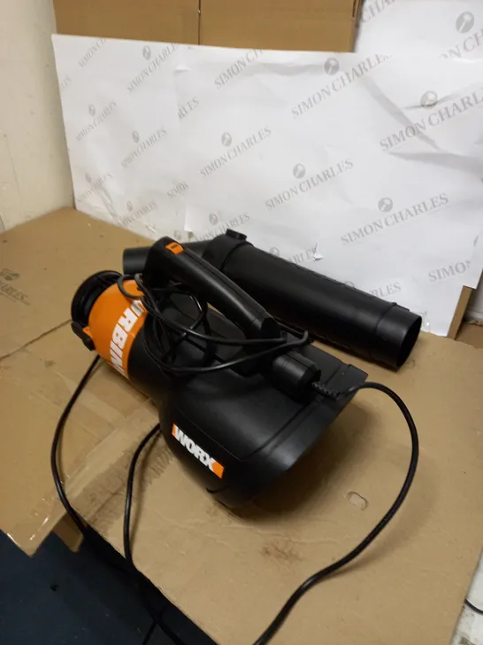 WORX WG518E AIR TURBINE CORDED LEAF BLOWER