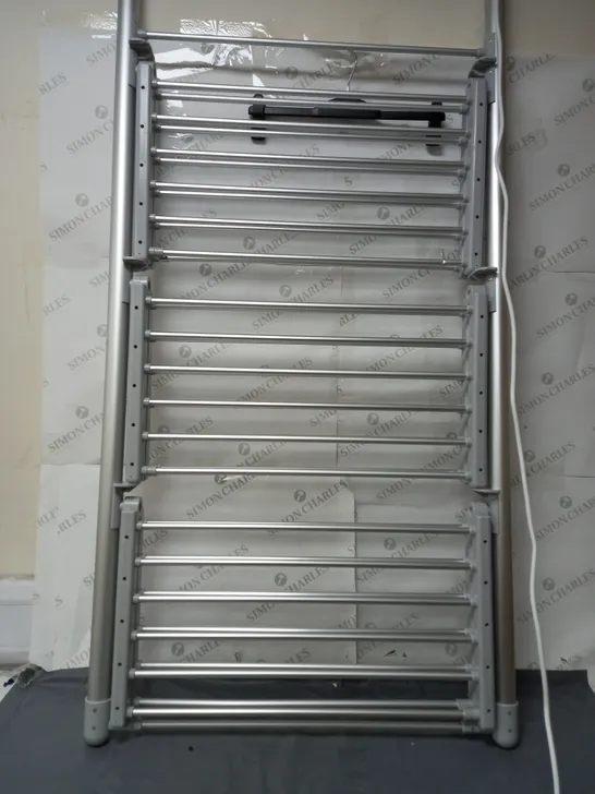 OUTLET ORGANISED OPTIONS 3 TIER HEATED AIRER WITH 21M DRYING SPACE - COLLECTION ONLY