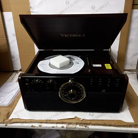 VICTROLA EMPIRE 6-IN-1 BLUETOOTH TURNTABLE