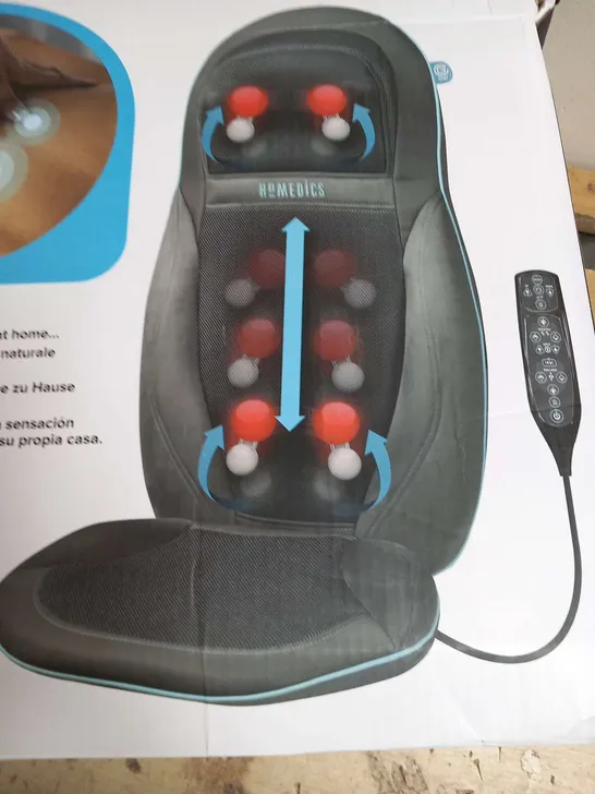 BOXED HOMEDICS SHIATSU BACK AND SHOULDER MASSAGER SGM-1600H-EUX