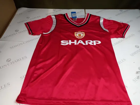 ADIDAS MANCHESTER UNITED HOME SHIRT - LARGE