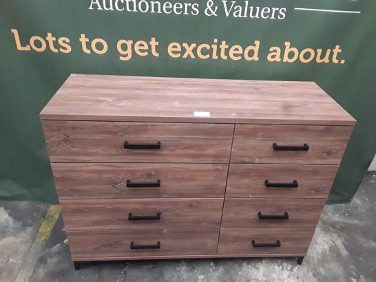 DESIGNER READY ASSEMBLED HOUSTON 4+4 DRAWER CHEST 