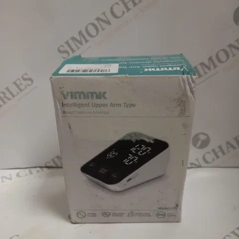 BOXED VIMMIK INTELLIGENT UPPER ARM TYPE BLOOD PRESSURE MONITOR // MODEL: C04