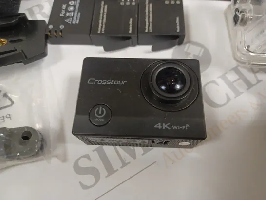 CROSSTOUR ACTION CAMERA CT8500 WITH ACCESSORIES