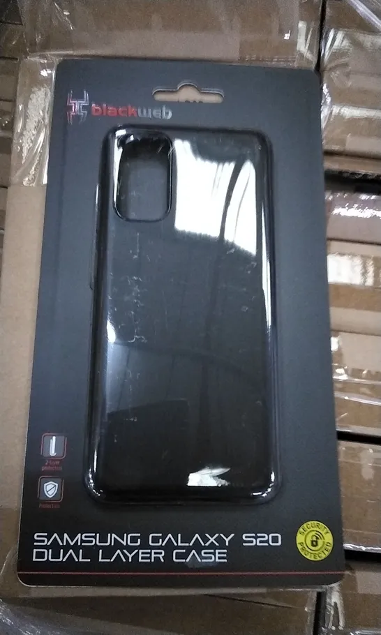  BRAND NEW PALLET OF APPROXIMATELY 600 BOXES CONTAINING 4 SAMSUNG GALAXY S20 DUAL LAYER CASES