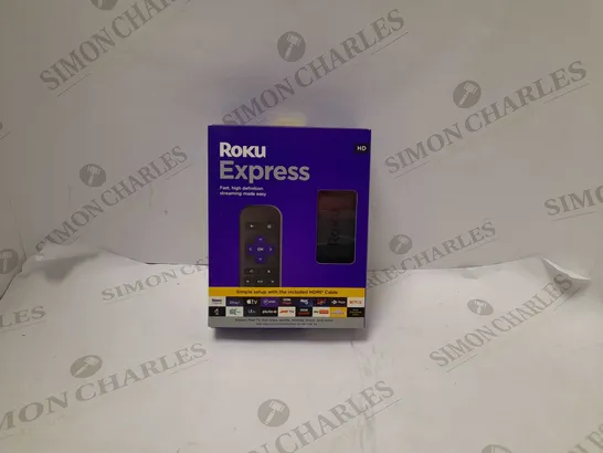 ROKU EXPRESS TV SMART STICK-HD STREAMING MEDIA PLAYER