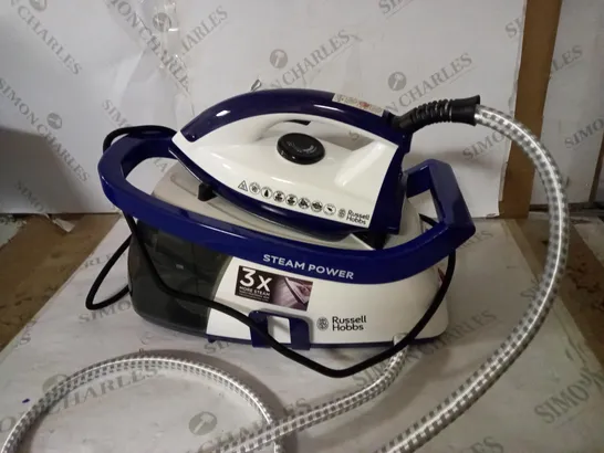 RUSSELL HOBBS STEAM GENERATOR IRON - PURPLE/WHITE