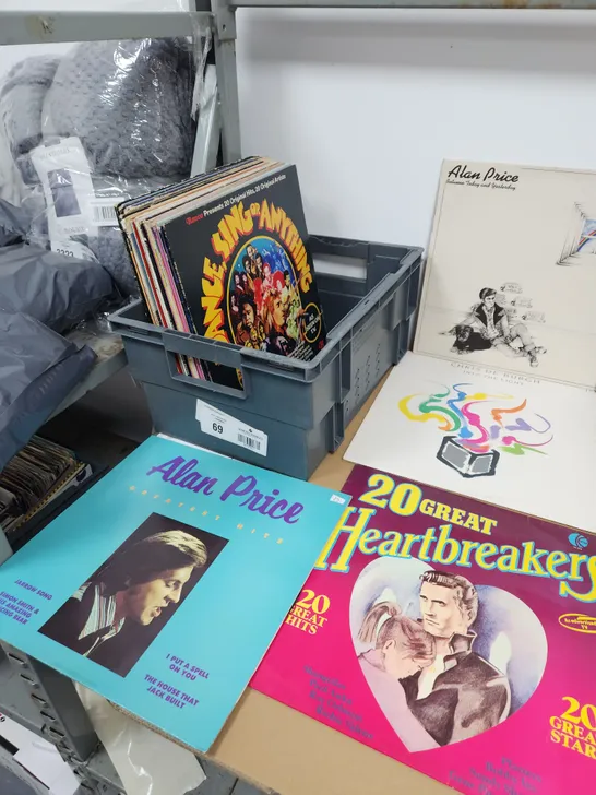 A COLLECTION OF VINYL RECORD LPs ETC