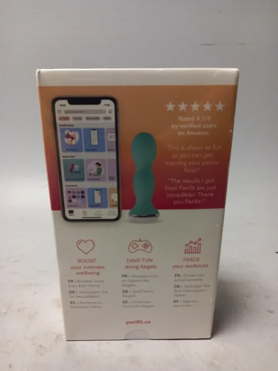 BOXED AND SEALED PINK PERIFIT DEVICE