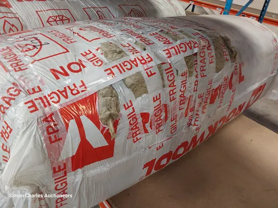 ROLL OF ROCKWOOL FLEXI SLAB ACOUSTIC INSULATION 1200 × 100 × 600mm TOTAL 4.32 sq m