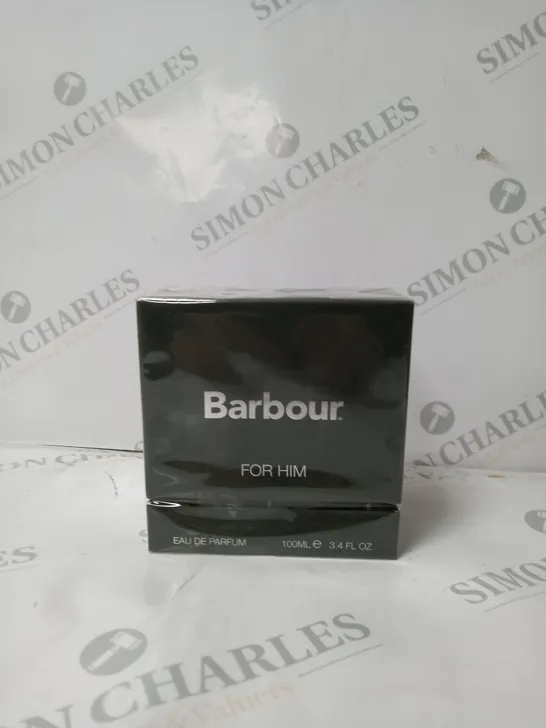 BOXED BARBOUR FOR HIM EAU DE PARFUM 100ML - SEALED 