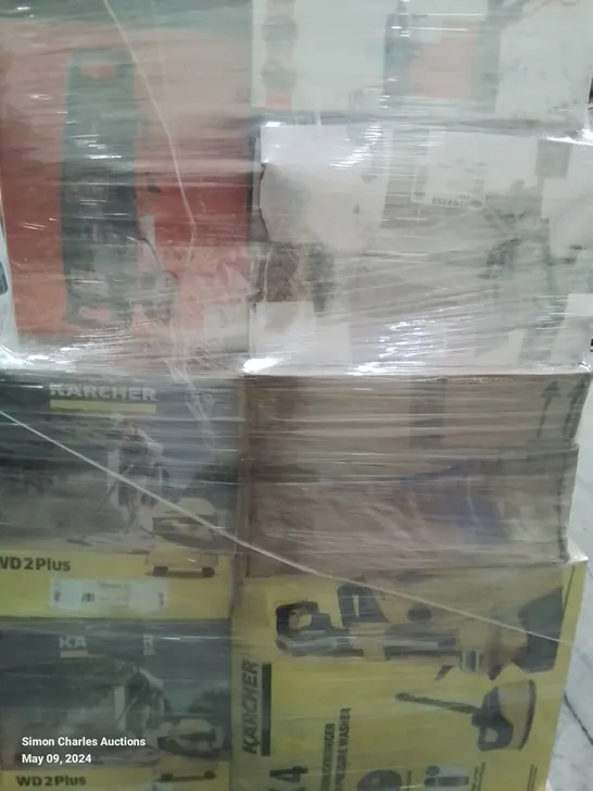 PALLET OF APPROXIMATELY 23 UNPROCESSED RAW RETURN HOUSEHOLD AND ELECTRICAL GOODS TO INCLUDE;