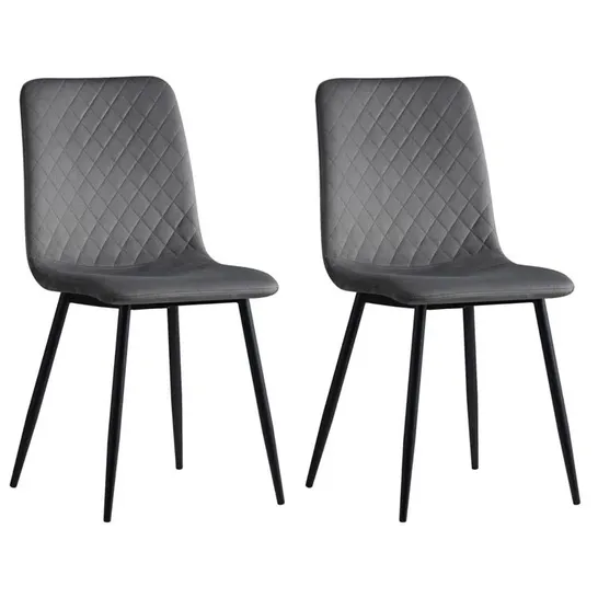 BOXED UPHOLSTERED DINING CHAIR (SET OF 2, 1 BOX)